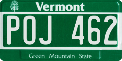VT license plate POJ462