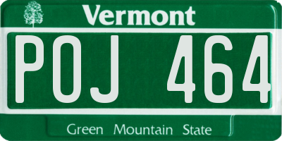 VT license plate POJ464