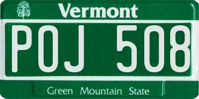 VT license plate POJ508