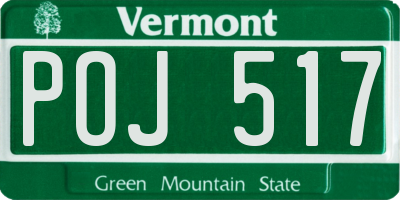 VT license plate POJ517