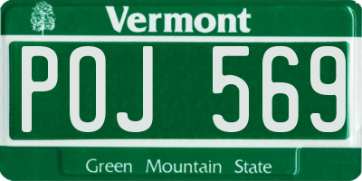 VT license plate POJ569