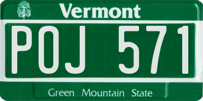 VT license plate POJ571
