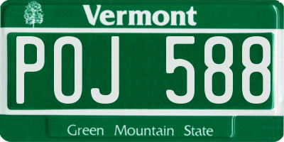 VT license plate POJ588