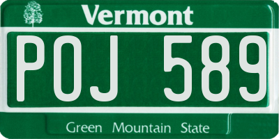 VT license plate POJ589