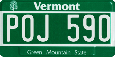 VT license plate POJ590