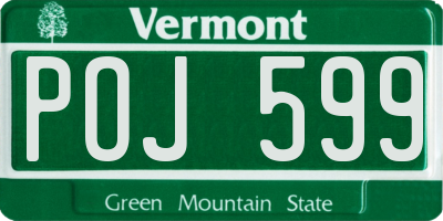 VT license plate POJ599