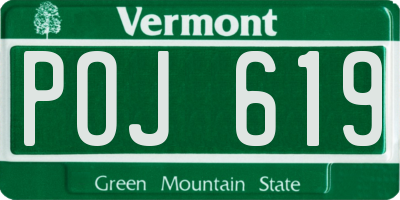 VT license plate POJ619