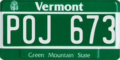 VT license plate POJ673
