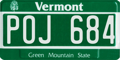 VT license plate POJ684
