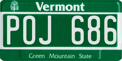 VT license plate POJ686