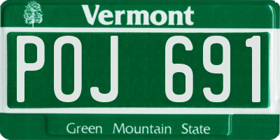 VT license plate POJ691