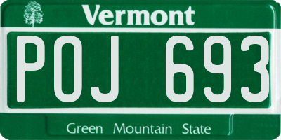 VT license plate POJ693
