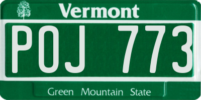 VT license plate POJ773