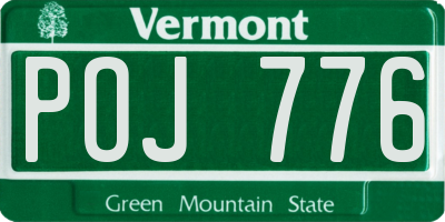 VT license plate POJ776