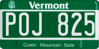 VT license plate POJ825