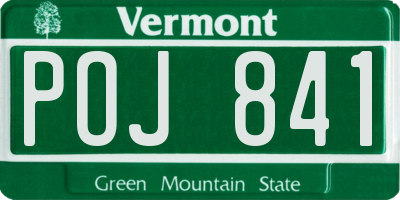 VT license plate POJ841