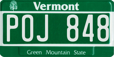 VT license plate POJ848