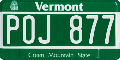 VT license plate POJ877