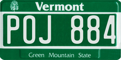 VT license plate POJ884