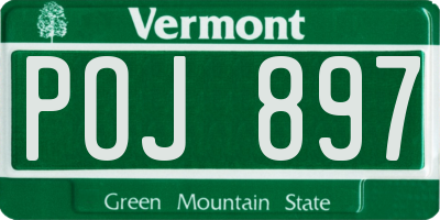 VT license plate POJ897