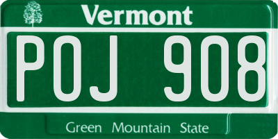 VT license plate POJ908