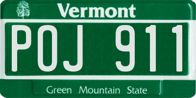 VT license plate POJ911