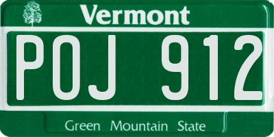 VT license plate POJ912