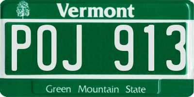 VT license plate POJ913