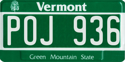 VT license plate POJ936