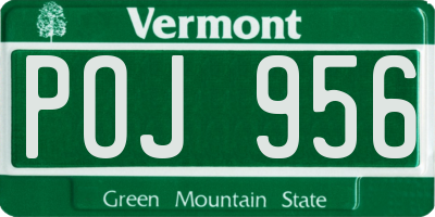 VT license plate POJ956