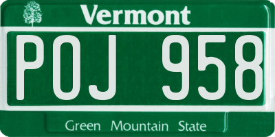 VT license plate POJ958