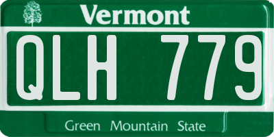 VT license plate QLH779