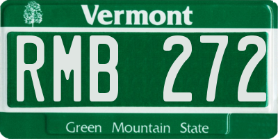 VT license plate RMB272
