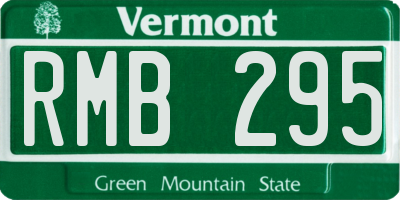 VT license plate RMB295