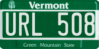 VT license plate URL508