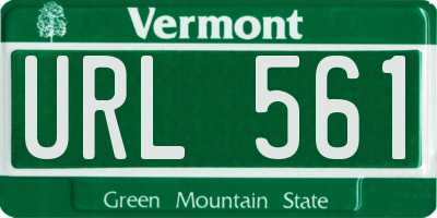 VT license plate URL561