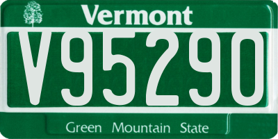 VT license plate V95290