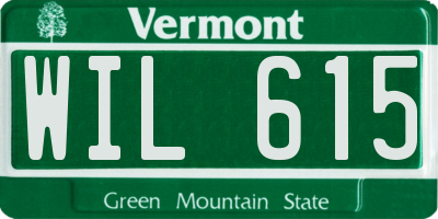 VT license plate WIL615