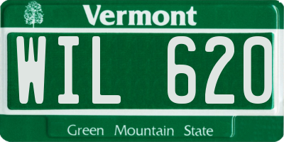 VT license plate WIL620