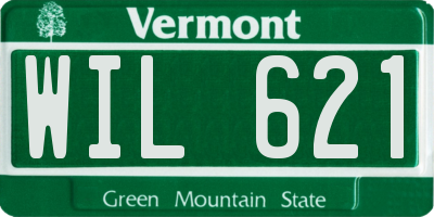 VT license plate WIL621