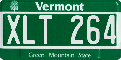 VT license plate XLT264