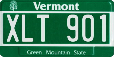 VT license plate XLT901