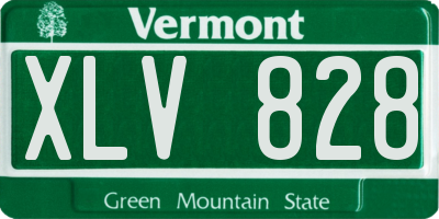 VT license plate XLV828