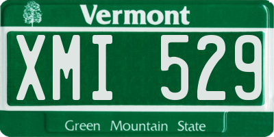 VT license plate XMI529