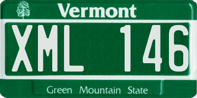 VT license plate XML146