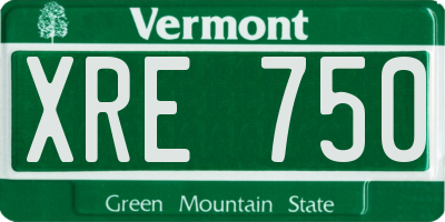 VT license plate XRE750