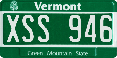 VT license plate XSS946
