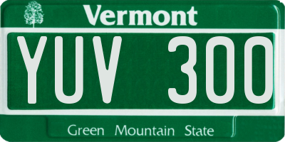 VT license plate YUV300