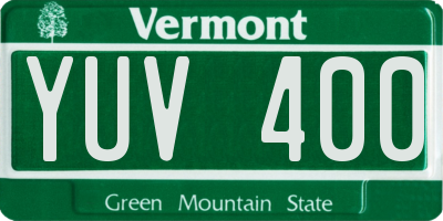 VT license plate YUV400