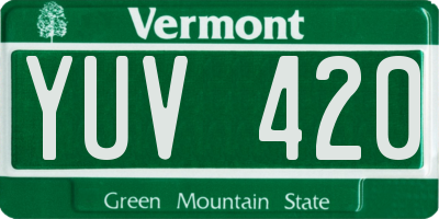 VT license plate YUV420